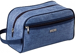 Fragrances, Perfumes, Cosmetics Men Cosmetic Bag "Travler", 97805, blue - Top Choice