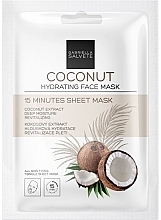 Moisturizing Coconut Face Mask - Gabriella Salvete Coconut Hydrating 15 Minutes Sheet Mask — photo N1