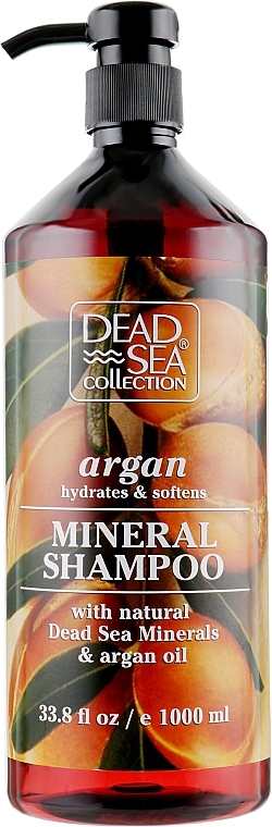 Dead Sea Minerals & Argan Oil Shampoo - Dead Sea Collection Argan Mineral Shampoo — photo N2