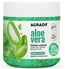 Fragrances, Perfumes, Cosmetics Body Gelatin 'Aloe Vera' - Agrado Body Gelatin