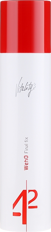 Extra Strong Hold Hair Spray - Vitality's We-Ho Final Fix — photo N3