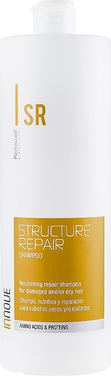 Repairing Hair Shampoo - Kosswell Professional Innove Structure Repair Shampoo — photo N3