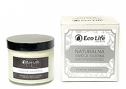 Fragrances, Perfumes, Cosmetics Scented Candle "A Breath of Freshness" - Eco Life Candles