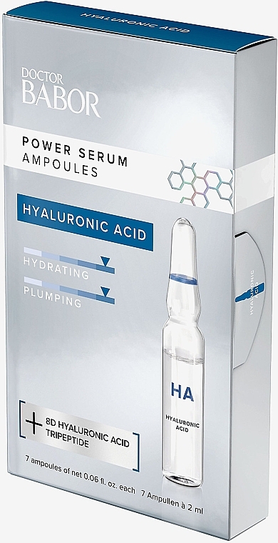 Hyaluronic Acid Ampoules - Doctor Babor Power Serum Ampoules Hyaluronic Acid — photo N13