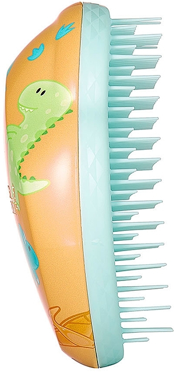 Hair Brush - Tangle Teezer The Original Mini Children Mighty Dino — photo N5