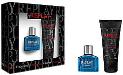 Fragrances, Perfumes, Cosmetics Replay Essential For Him - Set (edt 30ml + s/g 100ml)