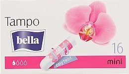 Tampons, 16 pcs - Bella Premium Comfort Mini Tampo — photo N1