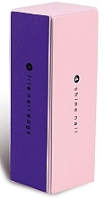 Fragrances, Perfumes, Cosmetics Nail Buffer Block, 9307, Pink-Purple - Donegal