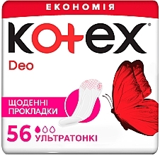 Daily Liners, 56 pcs - Kotex Deo Ultraslim — photo N1