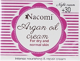 Night Face Cream - Nacomi Moroccan Argan Night Cream — photo N1