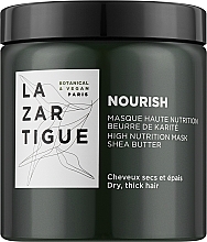 Fragrances, Perfumes, Cosmetics Nourishing Hair Mask - Lazartigue Nourish High Nutrition Mask