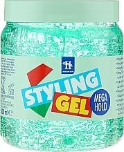 Highlighting Hair Gel - Tenex Styling Wetlook Green Gel — photo N1