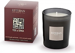 Esteban Teck & Tonka - Perfumed Candle — photo N1