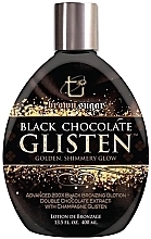 Fragrances, Perfumes, Cosmetics Tanning Cream with Chocolate Bronzants & Shimmer - Brown Sugar Black Chocolate Glisten Advanced 200X Black Bronzing Glotion