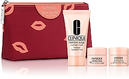 GIFT! Set - Clinique Moisture 3CA (mask/30ml + f/gel/5ml + eye/cr/5ml + bag) — photo N1