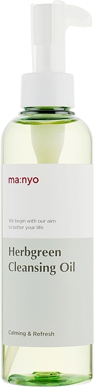 Hydrophilic Herb Oil - Manyo Factory Herb Green Cleansing Oil — photo N8