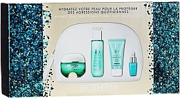 Fragrances, Perfumes, Cosmetics Set - Biotherm Biosource (foam/50ml + lot/100ml + gel/50ml + elixir/7ml + bag)