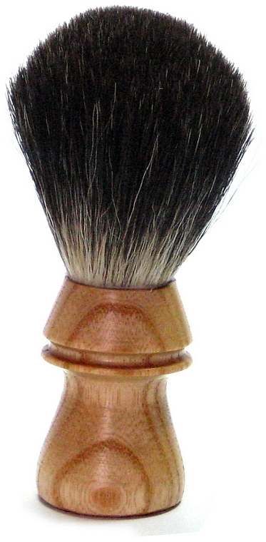 Shaving Brush, rubber wood - Golddachs Shaving Brush Silver Tip Badger Rubber Wood — photo N1