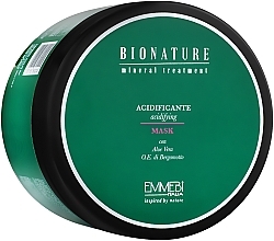 Acidifying Hair Mask - Emmebi Italia BioNatural Mineral Treatment Acidifying Mask — photo N7