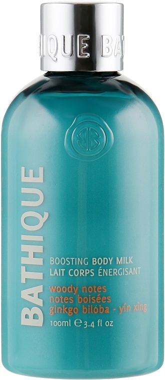 Toning Body Milk "Ginkgo Biloba Extract" - Bathique Boosting Body Milk — photo N1