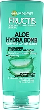 Fragrances, Perfumes, Cosmetics Moisturizing Conditioner for Dehydrated Hair - Garnier Fructis Aloe Hydra Bomb Hair Conditioner