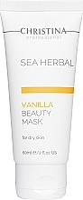 Fragrances, Perfumes, Cosmetics Vanilla Beauty Mask for Dry Skin - Christina Sea Herbal Beauty Mask Vanilla