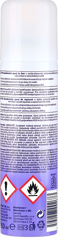 Deodoring Shoe Spray - Astrid Antibacterial Deodorizing Spray Peo Shoe — photo N20