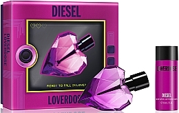 Fragrances, Perfumes, Cosmetics Diesel Loverdose - Set (edp/30ml + b/lot/50ml)