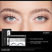 False Lashes - Nanolash Diy Eyelash Extensions Flirty — photo N5