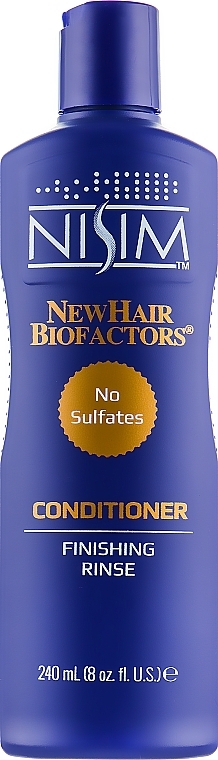 Anti Hair Loss Conditioner for Dry & Normal Hair - Nisim NewHair Biofactors Conditioner Finishing Rinse — photo N1