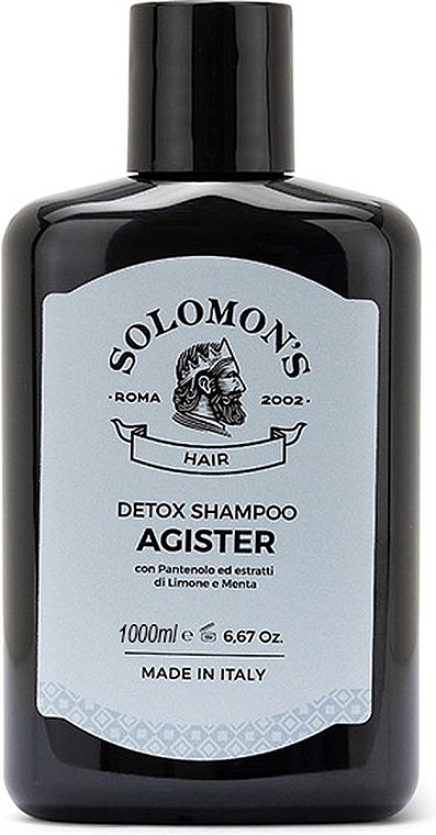 Detox Shampoo - Solomon's Detox Shampoo Agister — photo N1