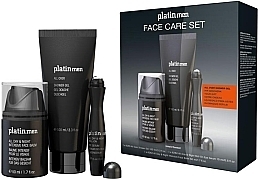 Fragrances, Perfumes, Cosmetics Set - Etre Belle Platinmen Face Care Set (sh/gel/100ml + f/balm/50ml + eye/serum/15ml)