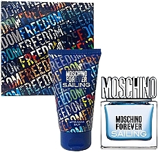 Fragrances, Perfumes, Cosmetics Moschino Forever Sailing - Set (edt/30ml + ash/balm/50ml)