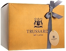 Fragrances, Perfumes, Cosmetics Trussardi My Land - Set (edt/100ml + sh/g/100ml + bag)