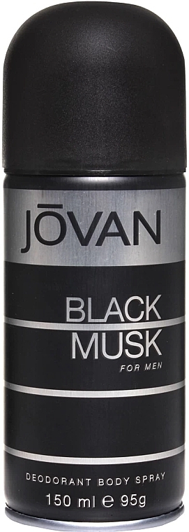 Jovan Black Musk For Men - Deodorant — photo N2