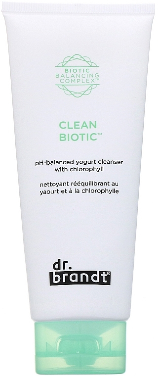 Yogurt Chlorophyll Cleansing Cream - Dr. Brandt Clean Biotic Cream — photo N1