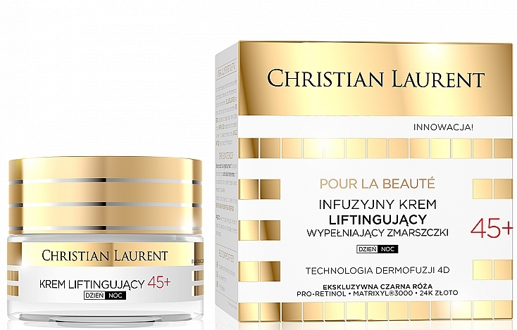 Infusion Lifting Anti-Wrinkle Cream 45+ - Christian Laurent Pour La Beauté Face Cream 45+ — photo N1