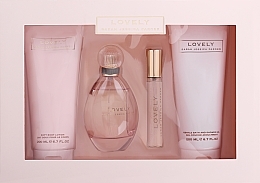 Fragrances, Perfumes, Cosmetics Sarah Jessica Parker Lovely - Set (edp/100ml + edp/15ml + sh/gel/200ml + b/l/200ml)