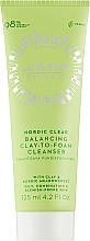 Cleansing Cream Foam - Lumene Nordic Clear Balancing Clay-To-Foam Cleanser — photo N2