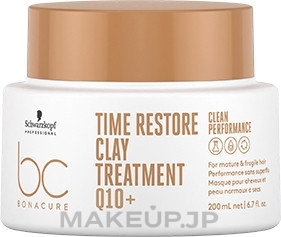 Hair Mask - Schwarzkopf Professional Bonacure Time Restore Clay Treatment Q10+ — photo 200 ml