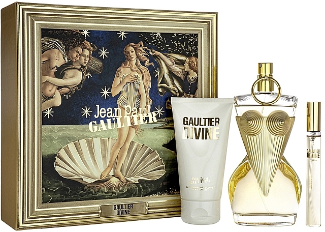 Jean Paul Gaultier Divine - Set (edp/100ml + edp/10ml + b/lot/75ml) — photo N1