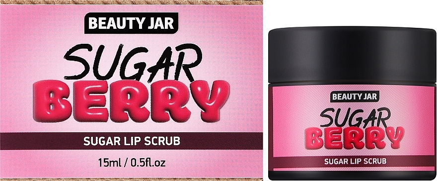 Sugar Lip Scrub 'Sugar Berry' - Beauty Jar Sugar Berry Lip Scrub — photo N2