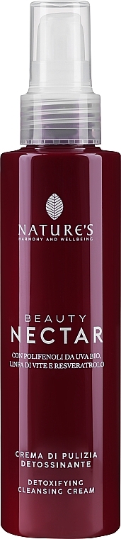 Cleansing Face Cream - Nature's Beauty Nectar Detoxifying Cleansing Cream — photo N1