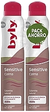 Fragrances, Perfumes, Cosmetics Set - Byly Desodorante Sensitive Calma (deo/2x200ml)