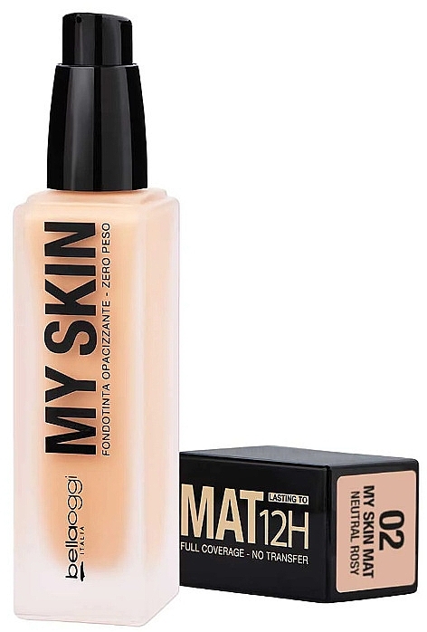 Matte Foundation - Bellaoggi My Skin Mat 12H — photo N3