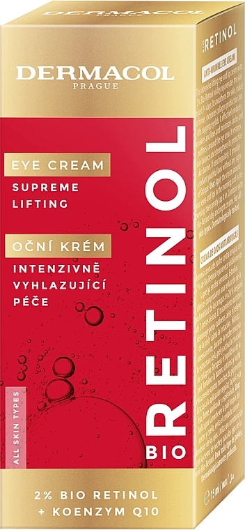 Retinol Eye Cream - Dermacol Bio Retinol Eye Cream — photo N2