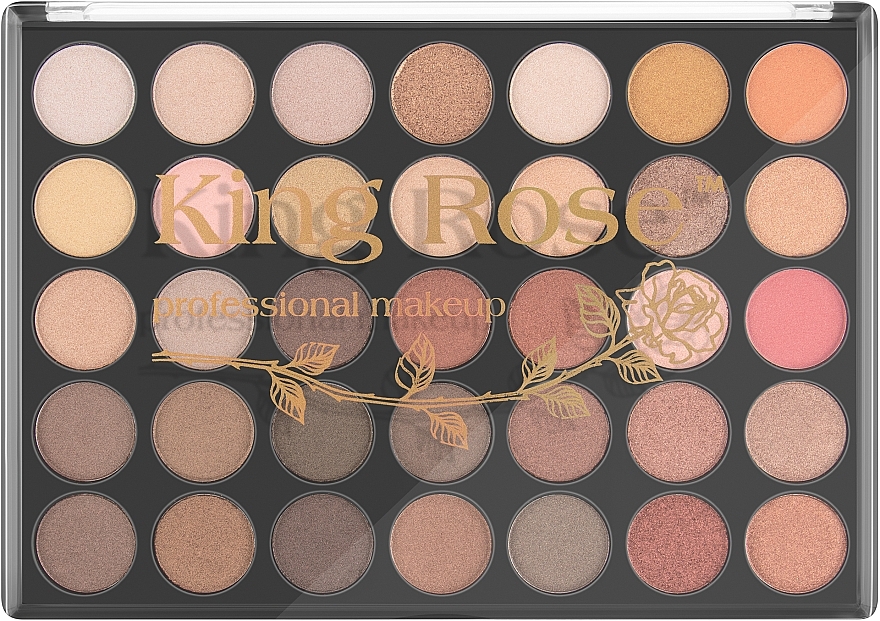 Eyeshadow Palette, 35 shades - King Rose Eyeshadow Palette 35OS — photo N6