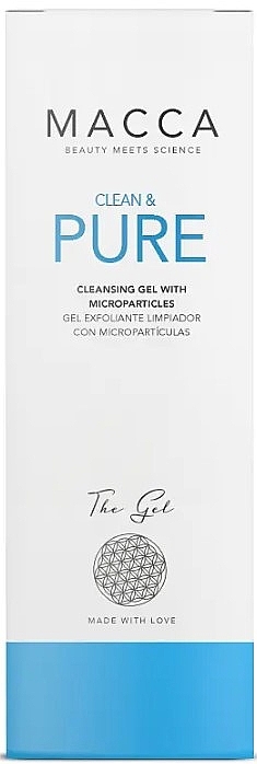 Microparticle Face Cleansing Gel - Macca Clean & Pure Cleansing Gel With Microparticles — photo N2