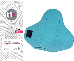 Fragrances, Perfumes, Cosmetics Reusable Sanitary Pad, 1 piece, blue - Loffme Normal