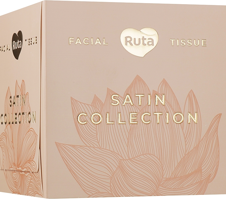 Tissues, 80 pcs, powder - Ruta Satin Collection — photo N7